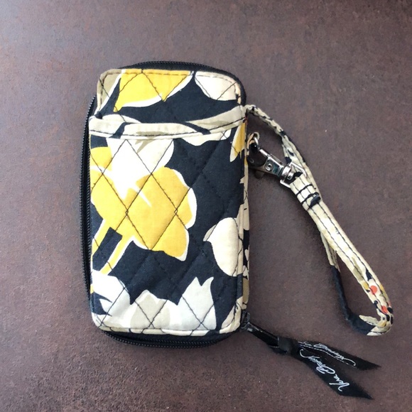 Vera Bradley Wristlet Wallet - Dogwood Pattern - Picture 2 of 3